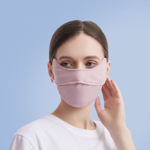 Ice Inj -Pare-Soleil Pour Femmes,Protection Des Yeux,De Protection Solaire,De Protection Uv D'été,D'équitation,Demi-Couverture Qualifiée Ale - Type Pink #A