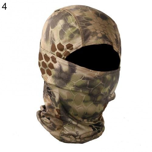 Cagoule Tactique Multicam,Couverture Complète De ,,Cyclisme,Armée Airsoft,Chapeau De Chasse,Camouflage,Écharpe D'extérieur #Z