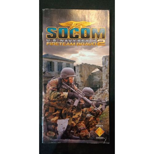 Socom U.S. Navyseals Fireteam Bravo 2 - Notice Officielle - Sony Psp