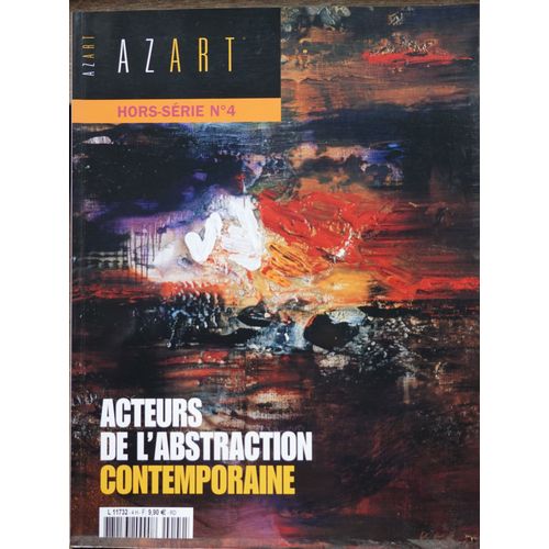 Azart Hors Série N°4 Acteurs De L'abstraction Contemporaine