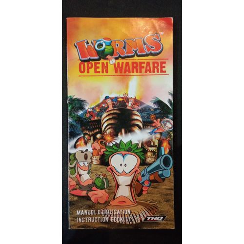 Worms Open Warfare - Notice Officielle - Sony Psp