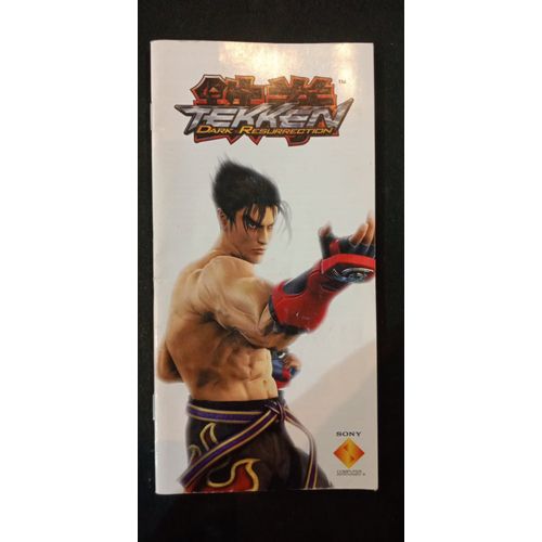 Tekken Dark Resurrection - Notice Officielle - Sony Psp