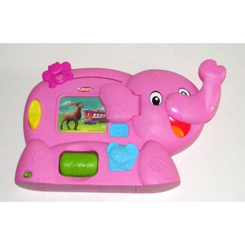 Elephant Playskool Learnimal D'activités D'eveil - Jouet Elephant Model Rose Apprendre En S'amusant