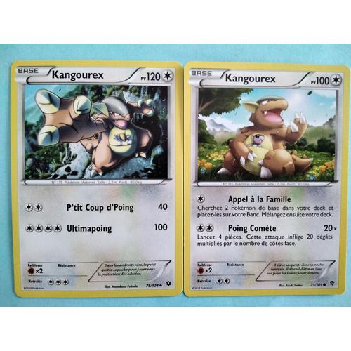 Cartes Pokémon N° 115 Kangourex