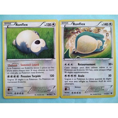 Cartes Pokémon N° 143 Ronflex