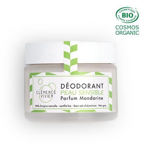 Clémence Et Vivien - Déodorant Peau Sensible Mandarine - 50 G 