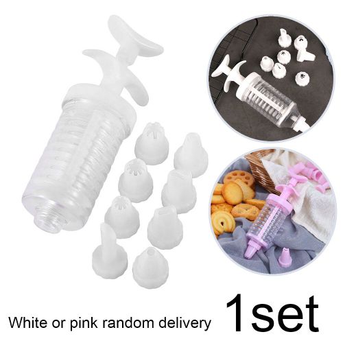 Poche À Douille En Plastique Pour Décoration De Gâteaux,Douilles,Douilles,Ustensiles,Équipement,Accessoires,Cuisine,Crème,Cuisson - Type 1 Set