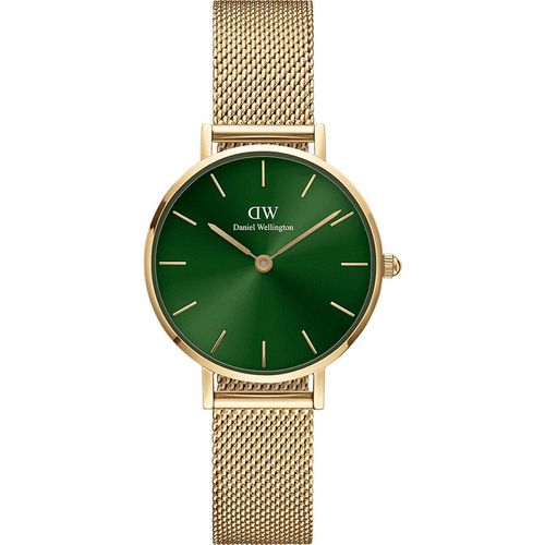 Daniel Wellington Montre Petite Emerald 28mm Gold