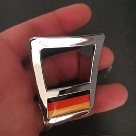 Drapeau Allemand - Autocollants D'insigne D'emblème De Couverture De Volant De Voiture, Accessoires Chromés, Vw Rline Tiguan Passat B7 B8 Cc Jetta Golf 7 Mk7 Gti Polo