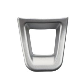 Argent - Autocollant De Garniture De Couverture De Volant De Voiture, Adapté Pour Volkswagen Vw, Golf 7, Mk7, Jetta, Mk5, Mk6, 2015-2018, Polo 2014 +, Passat B7, B8