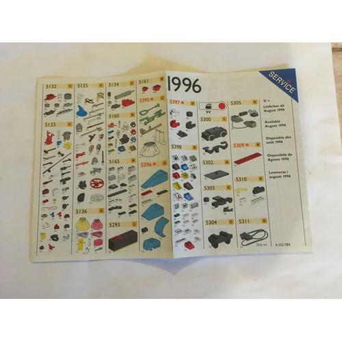 Catalogue Lego Service 1996