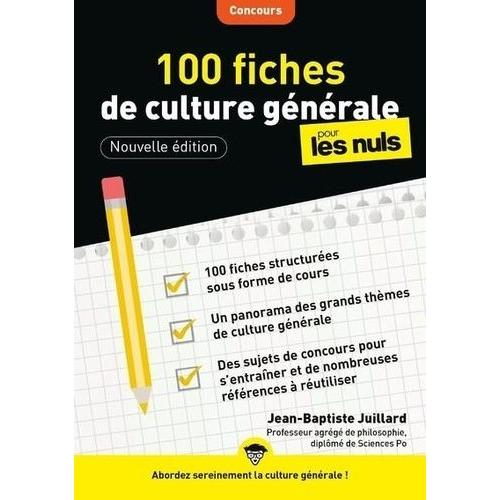 100 Fiches De Culture Générale Pour Les Nuls