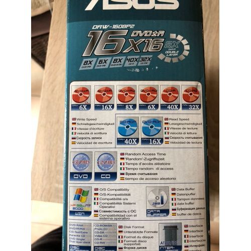 Graveur de Dvd multiformat ASUS DRW-1604P2
