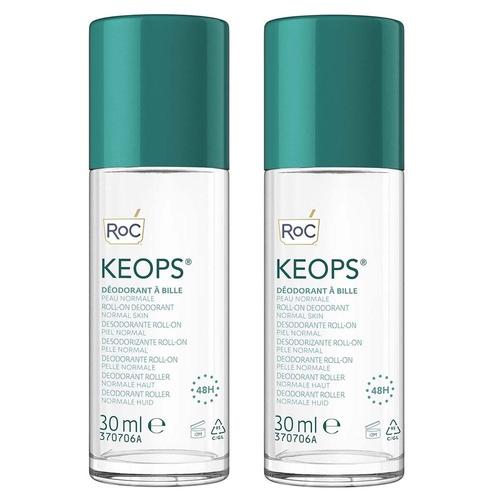 Roc Keops Déodorant Roll On 48h Lot De 2 X 30ml - Roc - Déodorant 