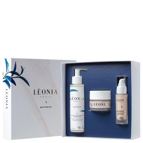 Coffret Léonia Rituel De Beauté - 3 Produits - Leonia Paris - Coffret Soins Visage 