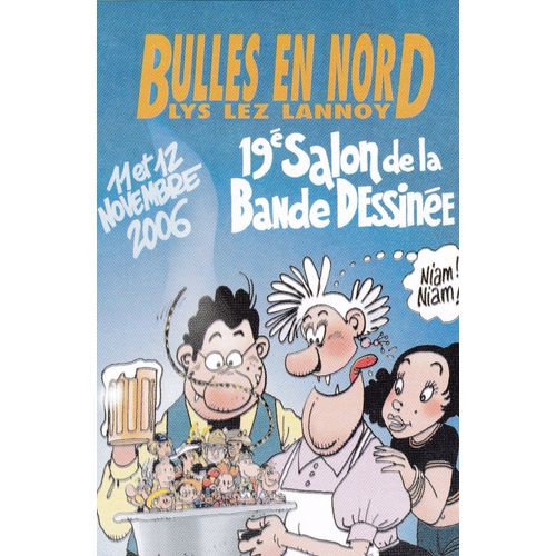 Carte Postale Fournier Jean-Claude Festival Bd Lys-Lez-Lannoy 2006 ( (Spirou Les Crannibales