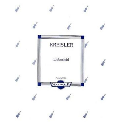 Kreisler Liebeslied - Alto/Piano
