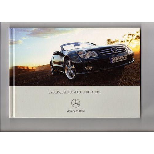 Livret Publicitaire Mercedes-Benz. La Classe Sl Nouvelle Génération