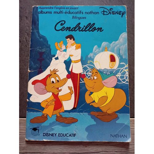 Cendrillon, Albums Multi-Educatifs Nathan Disney (Apprendre L'anglais En Jouant )