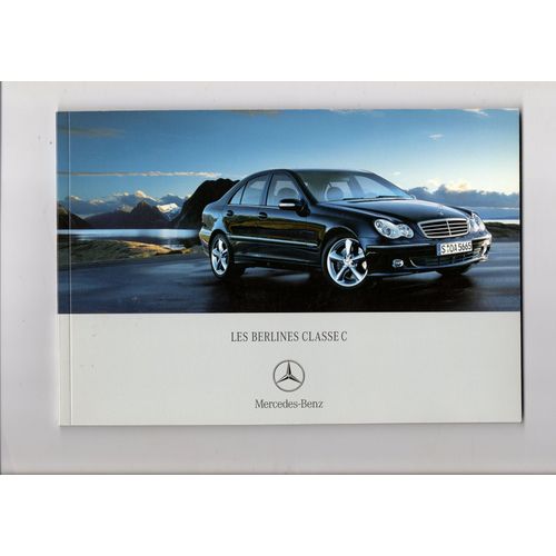 Livret Publicitaire Mercedes-Benz. Les Berlines Classe C