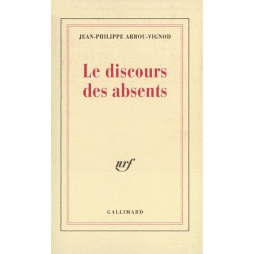 Le Discours Des Absents