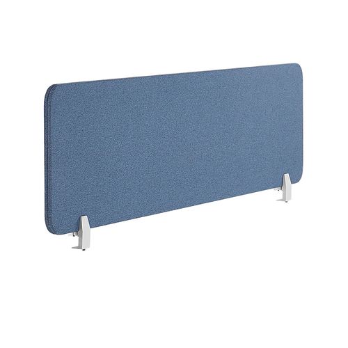 Séparateur De Bureau 130 X 40 Cm Bleu Wally