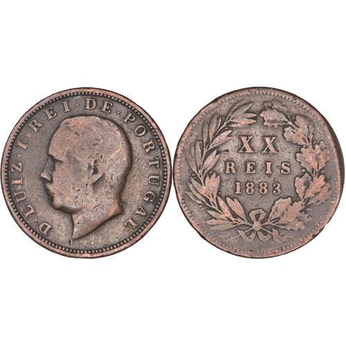 Portugal - 1883 - Xx Reis - Luis 1er - 02-098