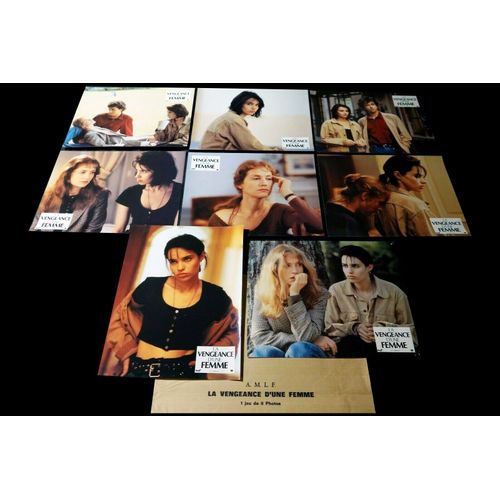 La Vengeance D'une Femme : Jeu De 8 Photos D'exploitation Cinématographique - Format 21x27 Cm - De Jacques Doillon Avec Isabelle Huppert, Béatrice Dalle, Jean-Louis Murat, Laurence Côte - 1990