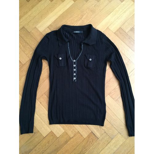 Tee-Shirt Caroll Noir Taille 42