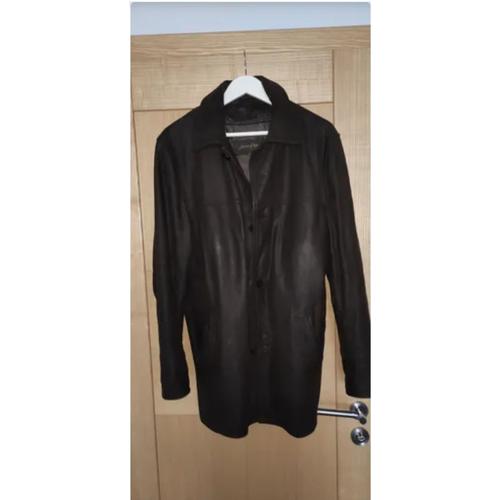 Veste Parka Jamie Page Cuir Trés Élégant Taille 50