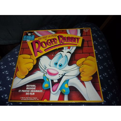 Llivre Disque 45t Qui Veut La Peau De Roger Rabbit Raconte Par Luq Hamet 1988