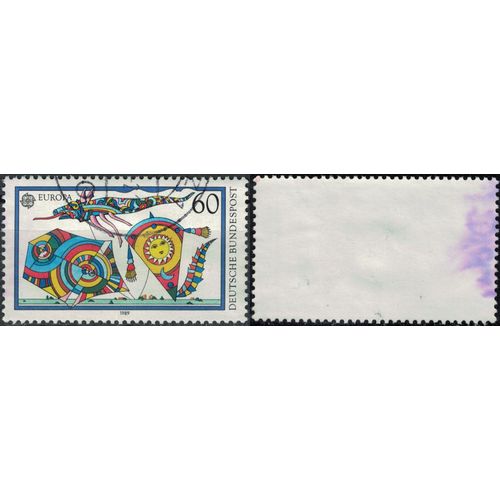Allemagne 1989 Oblitéré Used Jouets Kites Cerfs Volants Y&t De 1249 Su