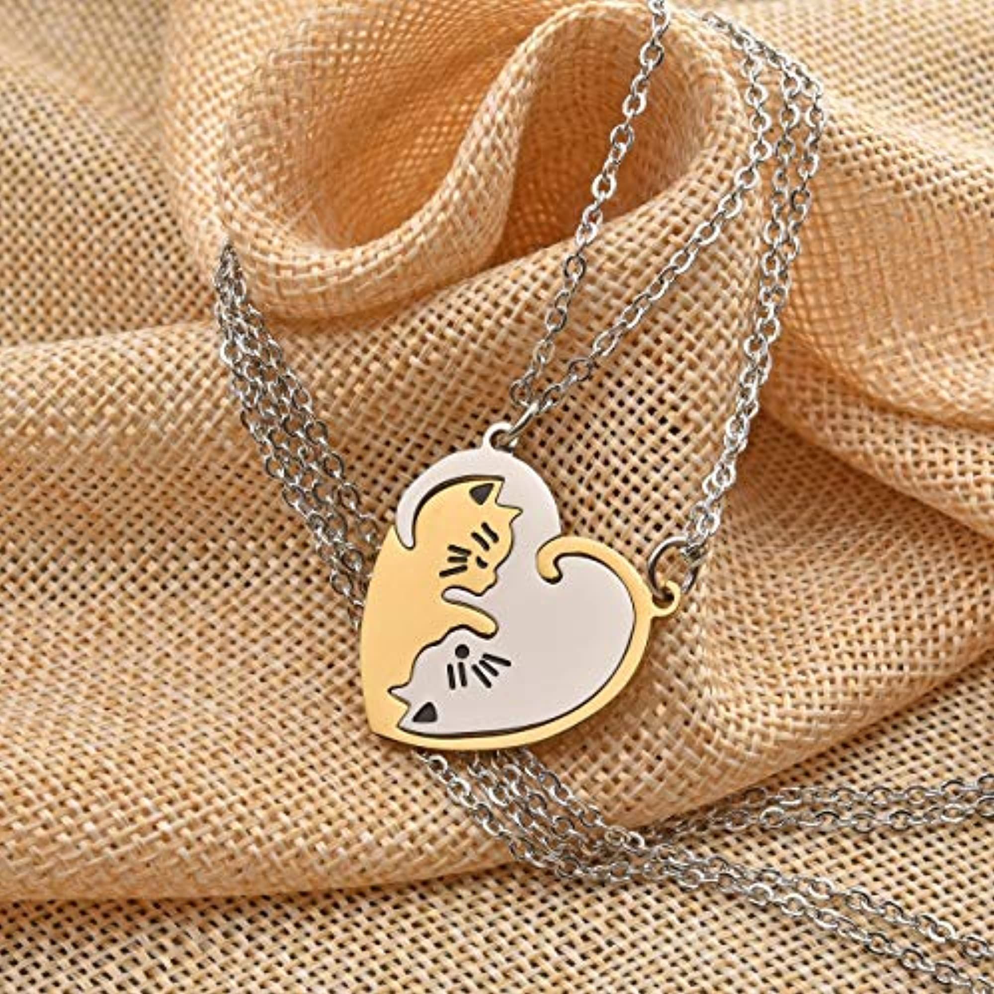 Couples Coeur Correspondant Collier Yin Yang Chat Calin Puzzle Collier Pour Lui Et Les Amoureux De La Saint Valentin Rakuten Couples Coeur Correspondant Collier Yin Yang Chat Calin Puzzle Collier Pour Lui Et Les Amoureux De La Saint Valentin Rakuten