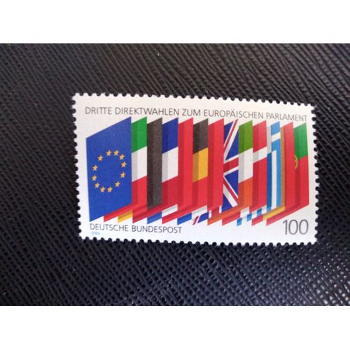 Timbre Allemagne / Rfa Yt 1248 3e Élections Directes Au Parlement Européen 1989 ( 040406 )