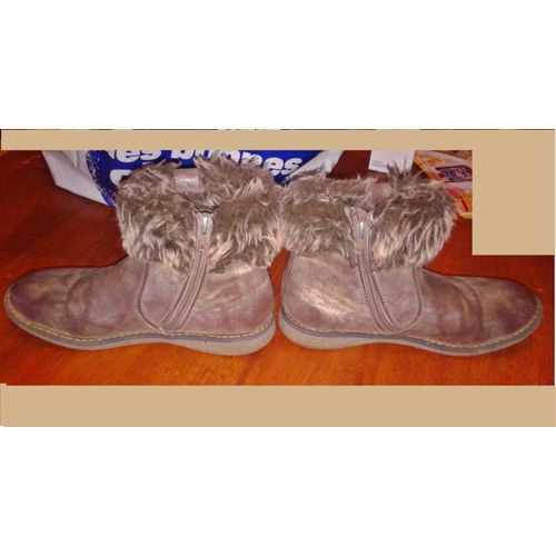 Bottes Marrons Fourrees Kitetoi Taille 34 ..