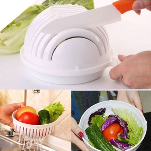 Bol Polyvalent Pour Couper La Salade De Fruits