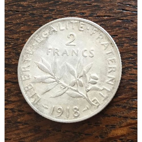 Pièce 2 Francs 1918