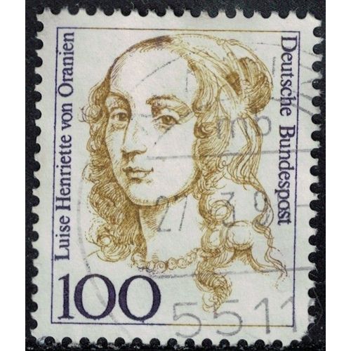 Allemagne 1994 Oblitéré Used Luise Henriette Von Oranien Duchesse De Prusse Y&t De 1588 Su