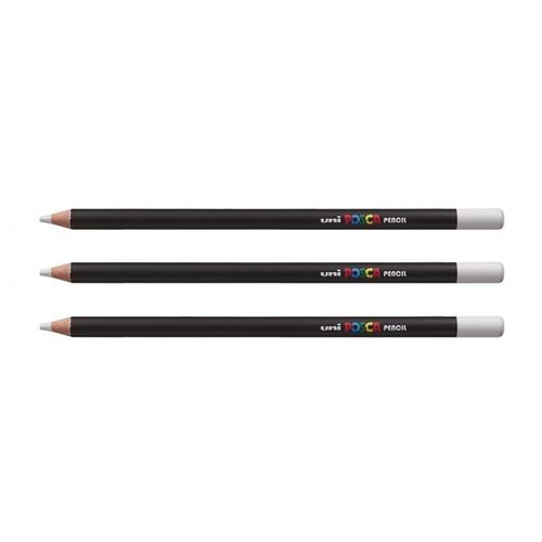 Posca Lot De 3 Crayons De Couleur Posca Pencil Kpe200 Gc Gris Clair