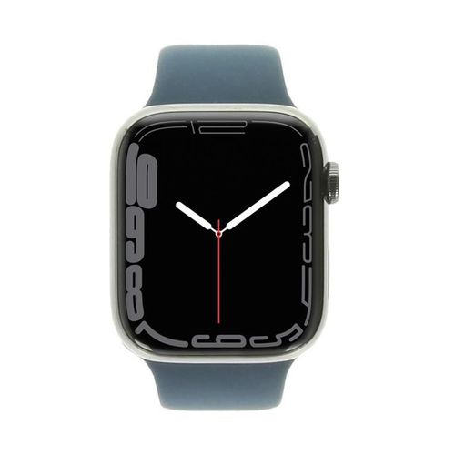 Apple Watch Series 7 Graphite Stainless Steel 45mm 4g Abyssblue Sport Band De