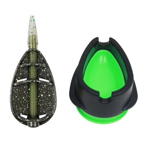 Support D'alimentation Pour Appâts De Pêche,Méthode En Ligne À Dégagement Rapide,Matériel De Moule,Outils Faciles À Utiliser Pour Les Amateurs De Pêche À La Ligne - Type Green