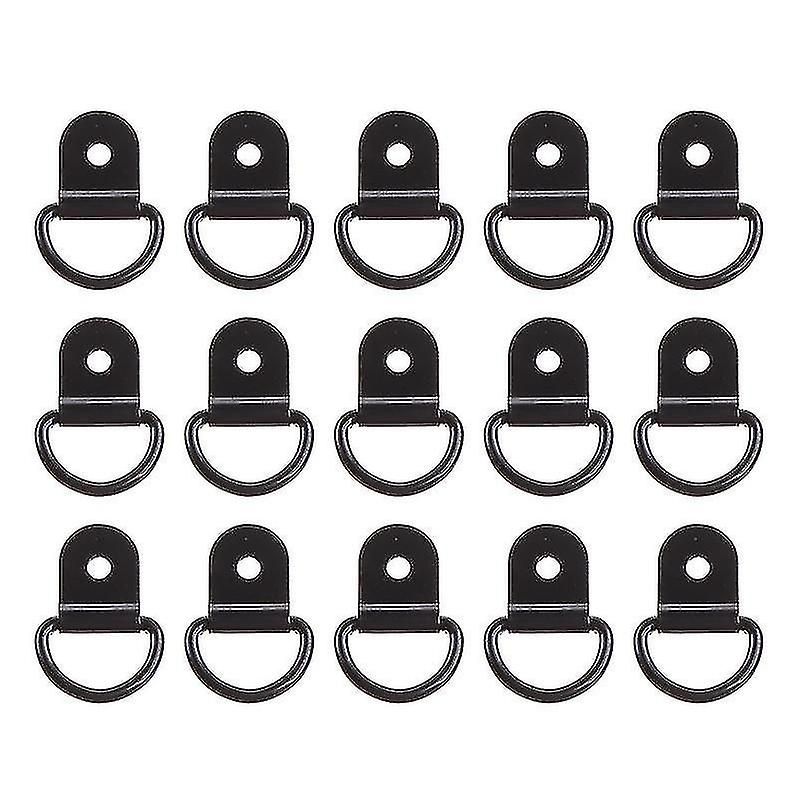 20pcs Practical Cargo Tie Down Anchor Ring D Shape Pull Hook...