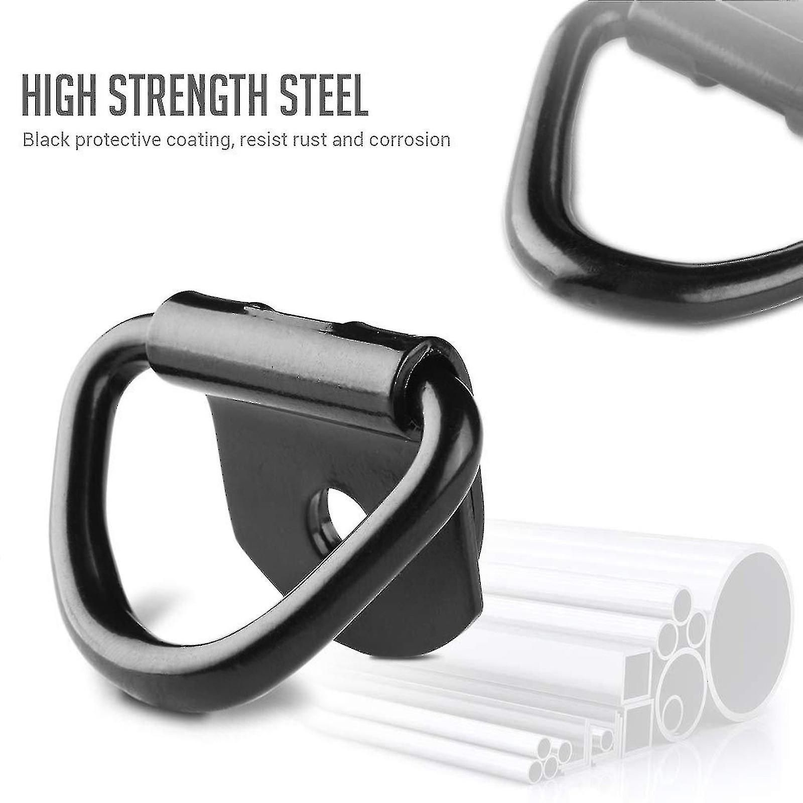 20pcs Practical Cargo Tie Down Anchor Ring D Shape Pull Hook... - 5