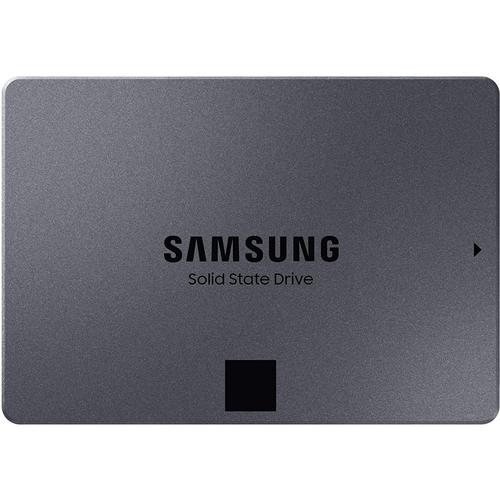 Samsung 870 QVO MZ-77Q2T0BW - SSD - chiffré - 2 To - interne - 2.5" - SATA 6Gb/s - mémoire tampon : 2 Go - AES 256 bits - TCG Opal Encryption