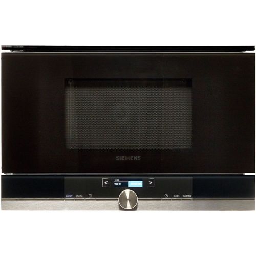 Siemens iQ700 BE634LGS1 - Four micro-ondes grill - intégrable - 21 litres - 900 Watt - acier inoxydable