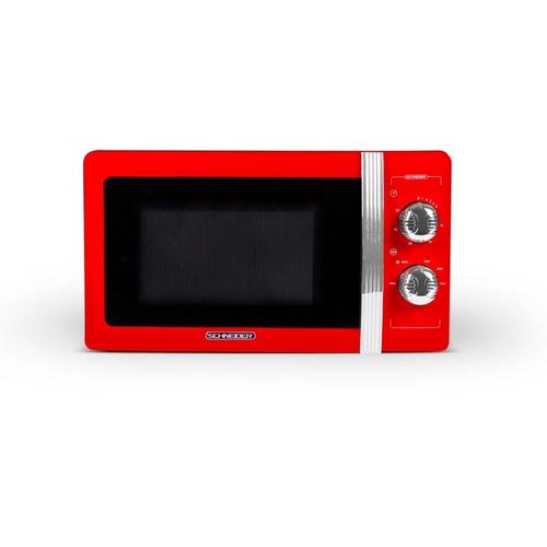 Schneider Feeling's SMW20VMR - Four micro-ondes monofonction - 20 litres - 700 Watt - rouge