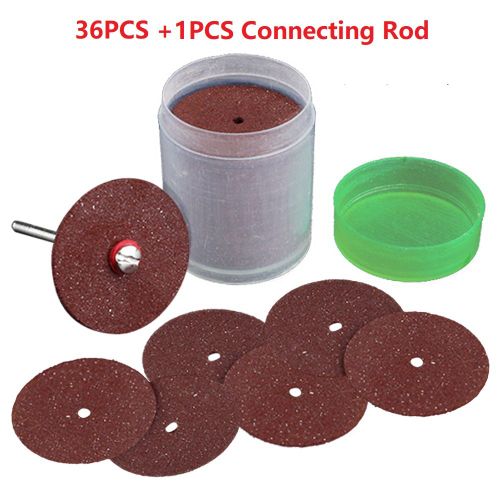 Disque de coupe en résine 24mm, 36 pièces, disque de scie circulaire pour outil rotatif électrique