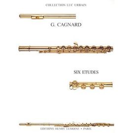 Cagnard Gilles Etudes (6) Flûte