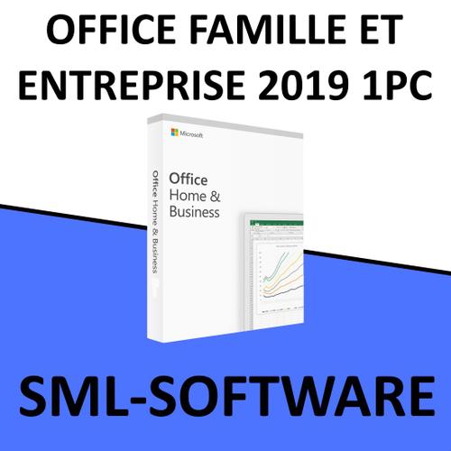 Office Famille Et Petite Entreprise 2019 Non Lié (1 Pc)