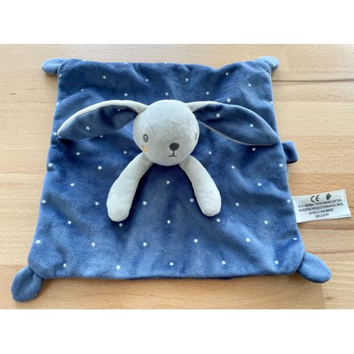 Doudou Hase Lapin Bleu Kiabi Simba Toys